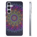 Samsung Galaxy S24+ TPU Cover - Farverig Mandala
