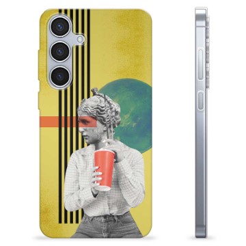 Samsung Galaxy S24+ TPU Cover - Retro Kunst