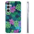 Samsung Galaxy S24+ TPU Cover - Tropiske Blomster