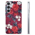 Samsung Galaxy S24+ TPU Cover - Vintage Blomster