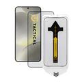Samsung Galaxy S24/S25 Tactical Impact Barrier for Rookies Skærmbeskyttelse Hærdet Glas - Sort kant