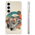 Samsung Galaxy S24 TPU Cover - Abstrakt Collage