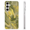 Samsung Galaxy S24 TPU Cover - Oliv Marmor