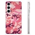 Samsung Galaxy S24 TPU Cover - Pink Camouflage