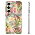 Samsung Galaxy S24 TPU Cover - Lyserøde Blomster