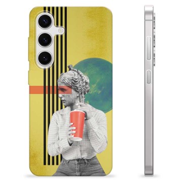 Samsung Galaxy S24 TPU Cover - Retro Kunst