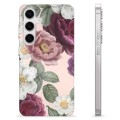 Samsung Galaxy S24 TPU Cover - Romantiske Blomster