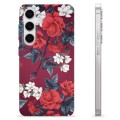 Samsung Galaxy S24 TPU Cover - Vintage Blomster