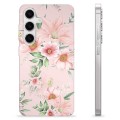 Samsung Galaxy S24 TPU Cover - Vandfarveblomster