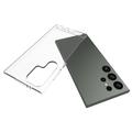 Samsung Galaxy S24 Ultra Skridsikkert TPU Cover - Gennemsigtig