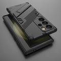 Samsung Galaxy S24 Ultra Armor Series Hybrid Cover med Stativ - Sort