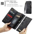 Samsung Galaxy S24 Ultra Caseme 008 2-i-1 Multifunktionel Pung - Sort