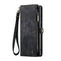 Samsung Galaxy S24 Ultra Caseme 008 2-i-1 Multifunktionel Pung - Sort