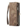 Samsung Galaxy S24 Ultra Caseme 008 2-i-1 Multifunktionel Pung - Brun