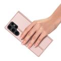 Samsung Galaxy S24 Ultra Dux Ducis Skin Pro Flip Cover - Pink