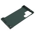 Samsung Galaxy S24 Ultra Plastik Cover Uden Sider - Mørkegrøn