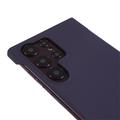 Samsung Galaxy S24 Ultra Plastik Cover Uden Sider - Mørkelilla