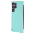 Samsung Galaxy S24 Ultra Plastik Cover Uden Sider - Lyse Cyan