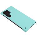 Samsung Galaxy S24 Ultra Plastik Cover Uden Sider - Lyse Cyan