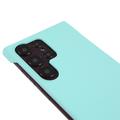 Samsung Galaxy S24 Ultra Plastik Cover Uden Sider - Lyse Cyan