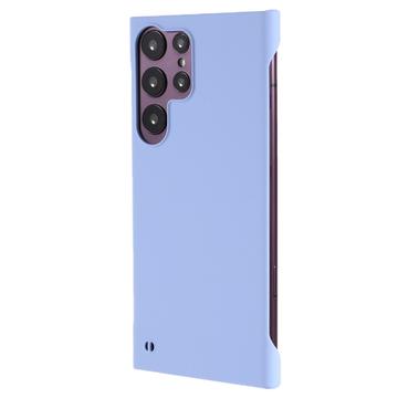 Samsung Galaxy S24 Ultra Plastik Cover Uden Sider - Lyselilla