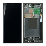 Samsung Galaxy S24 Ultra Skærm & For Cover GH82-33396B - Sort