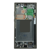Samsung Galaxy S24 Ultra Skærm & For Cover GH82-33396B - Sort