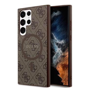 Samsung Galaxy S24 Ultra Guess 4G farvet ringetui - MagSafe-kompatibel