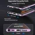 Samsung Galaxy S24 Ultra Magnetisk Cover med Hærdet Glas