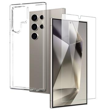 Samsung Galaxy S24 Ultra Northjo 2-i-1 Beskyttelsessæt - Klar