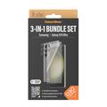 Samsung Galaxy S24 Ultra PanzerGlass 3-i-1 Beskyttelsessæt - Klar