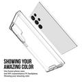 Samsung Galaxy S24 Ultra Ridsefast Hybrid Cover - Gennemsigtig