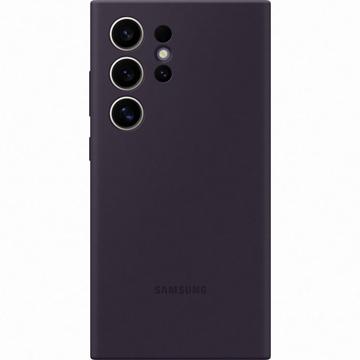 Samsung Galaxy S24 Ultra Silikone Cover EF-PS928TEEGWW - Mørkelilla