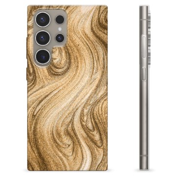 Samsung Galaxy S24 Ultra TPU Cover - Gylden Sand