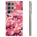 Samsung Galaxy S24 Ultra TPU Cover - Pink Camouflage