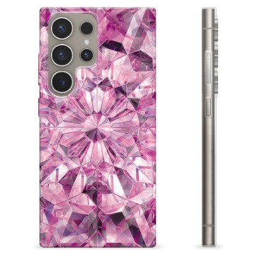 Samsung Galaxy S24 Ultra TPU Cover - Pink Krystal
