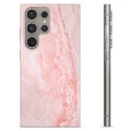 Samsung Galaxy S24 Ultra TPU Cover - Rose Marmor