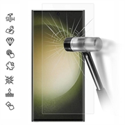Samsung Galaxy S24 Ultra Skærmbeskyttelse Hærdet Glas - 9H - Case Friendly - Klar