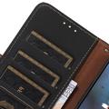 Samsung Galaxy S24 Læderpung med RFID - Sort