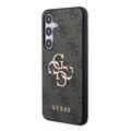Samsung Galaxy S24+ Guess 4G Big Metal Logo Hybrid Cover - Grå