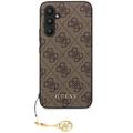 Samsung Galaxy S24+ Guess 4G Charms Collection Hybrid Cover - Brun