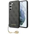 Samsung Galaxy S24+ Guess 4G Charms Collection Hybrid Cover - Grå