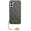 Samsung Galaxy S24+ Guess 4G Charms Collection Hybrid Cover - Grå