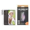 Samsung Galaxy S24+ PanzerGlass 3-i-1 Beskyttelsessæt - Klar