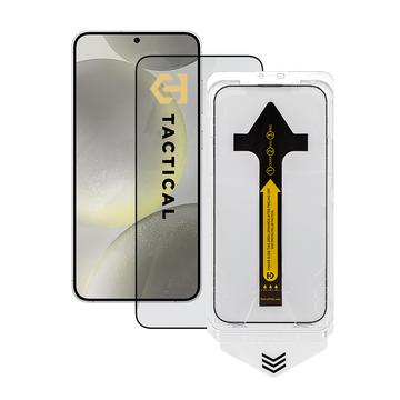 Samsung Galaxy S24+/S25+ Tactical Impact Barrier for Rookies Skærmbeskyttelse Hærdet Glas - Sort kant
