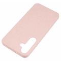 Samsung Galaxy S25 Biologisk Nedbrydeligt Cover - Pink
