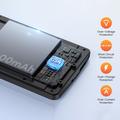 Samsung Galaxy S25 Edge Backup Battericover - 10000mah - Sort