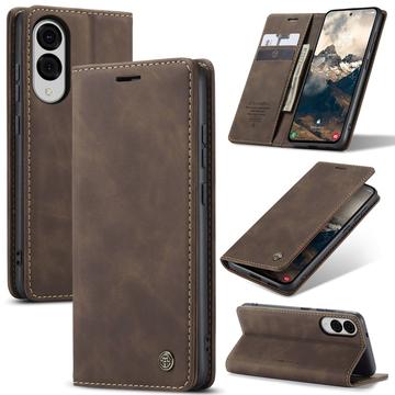 Samsung Galaxy S25 Edge Caseme 013 Series Pung - Kaffe