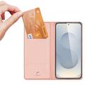 Samsung Galaxy S25 Edge Dux Ducis Skin Pro Flip Cover - Pink