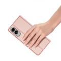 Samsung Galaxy S25 Edge Dux Ducis Skin Pro Flip Cover - Pink